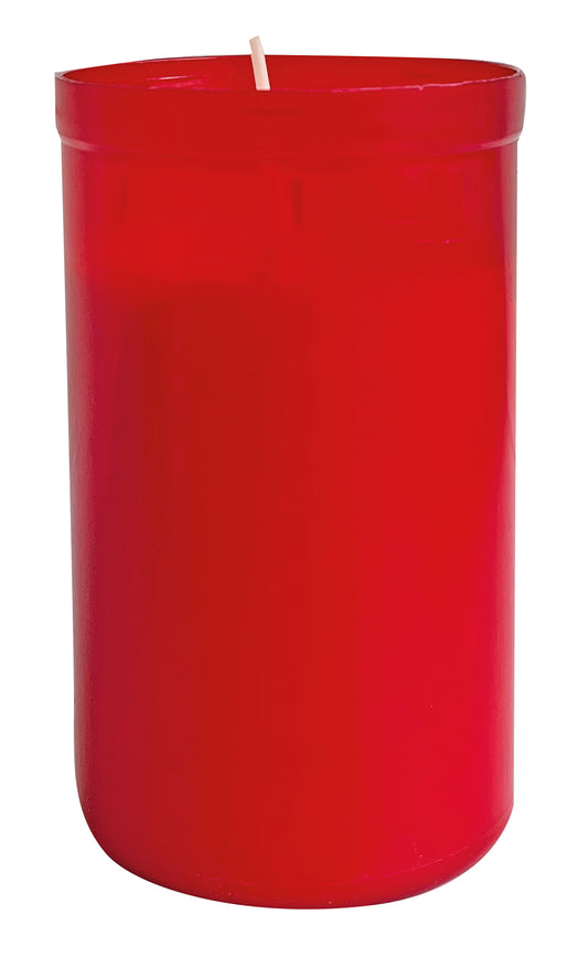 TAGEBRENNER OHNE DECKEL ROT