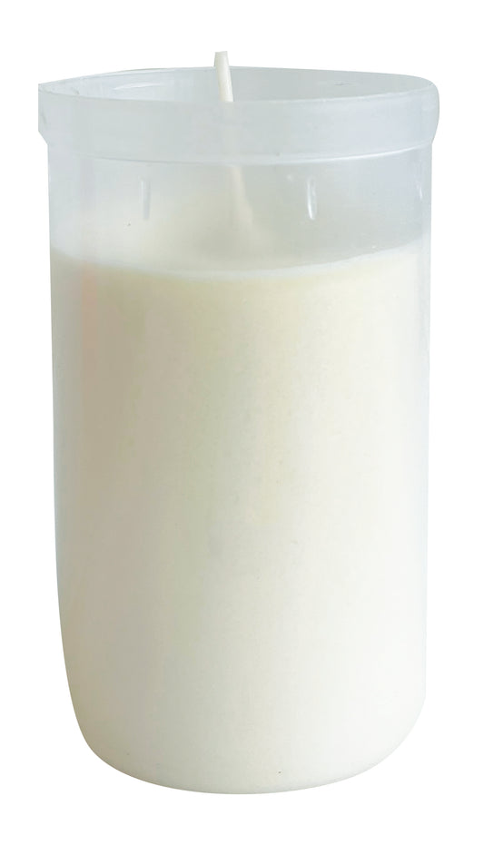 TAGEBRENNER OHNE DECKEL WEISS